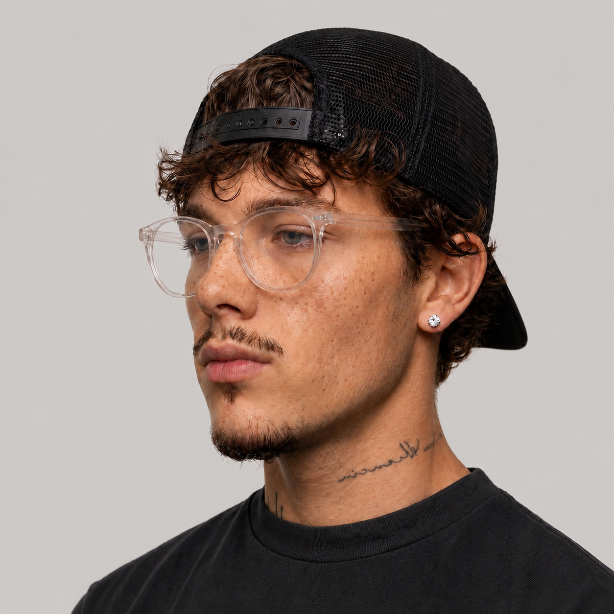 GAFAS TRANSPARENTE CRISTAL ANTILUZ AZUL